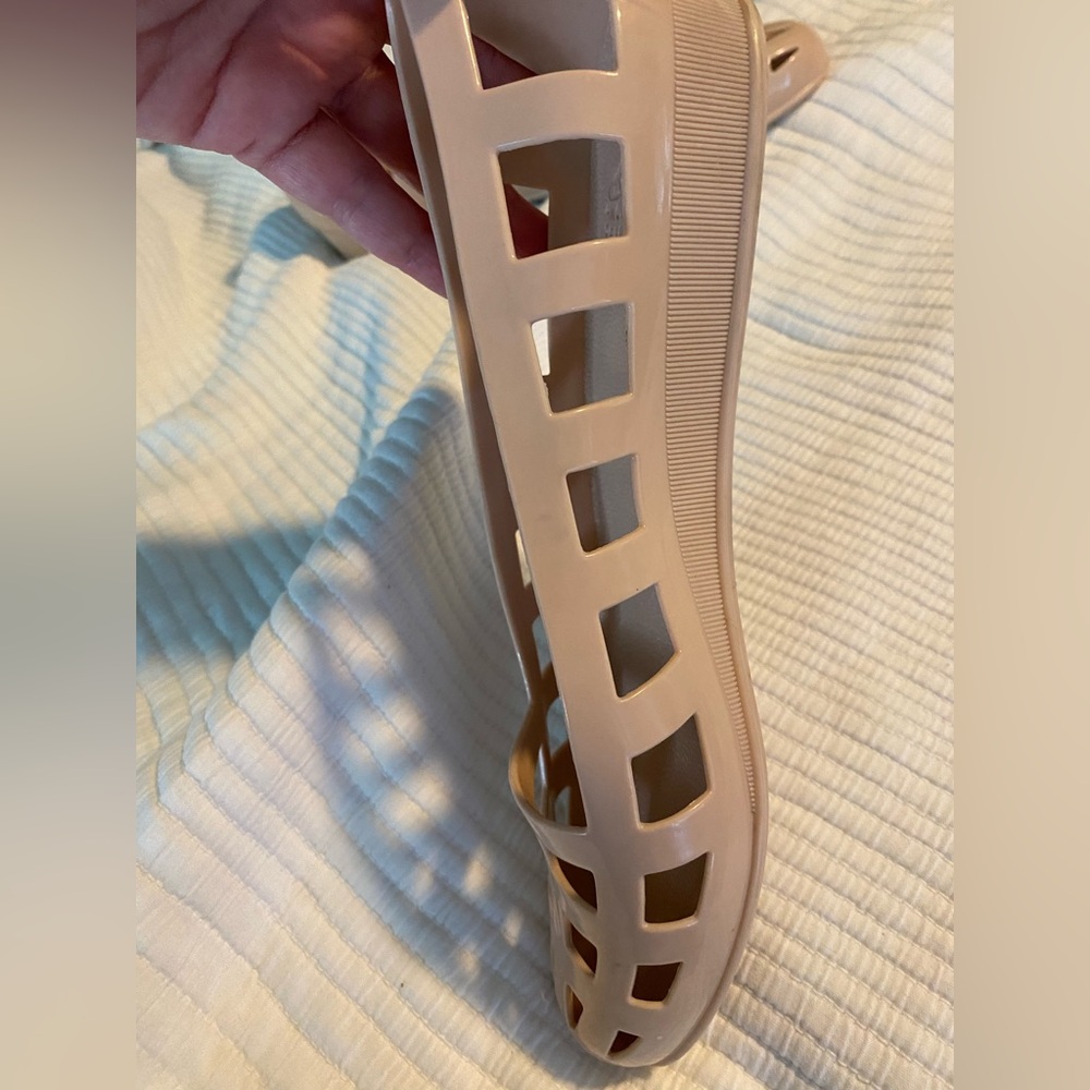 Ancient Greek Sandals Elli Blush Jelly Flats - Picture 6 of 14